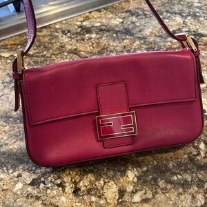 Pink Fendi Baguette